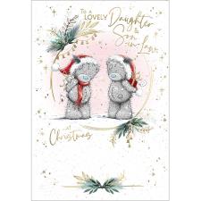 Daughter &amp; Son In Law Me to You Bear Christmas Card