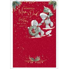 Wonderful Mum & Dad Me to You Bear Christmas Card