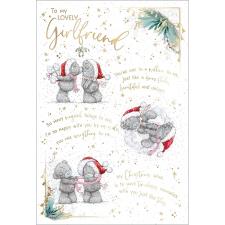 Lovely Girlfriend Verse Me to You Bear Christmas Card