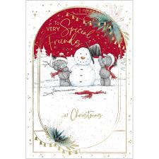 Special Friends Me to You Bear Christmas Card