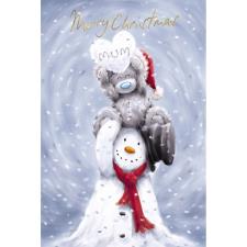 Mum Snowman Me to You Bear Christmas Card