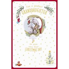 Granddaughter&#39;s 1st Christmas Me to You Bear Christmas Card