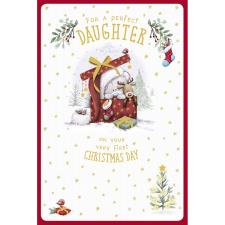 Daughter's 1st Christmas Me to You Bear Christmas Card