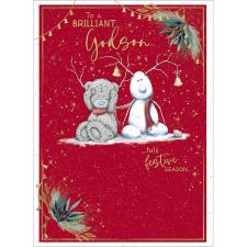 Brilliant Godson Me to You Bear Christmas Card