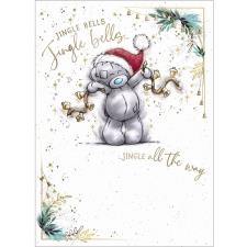 Jingle All The Way Me to You Bear Christmas Card