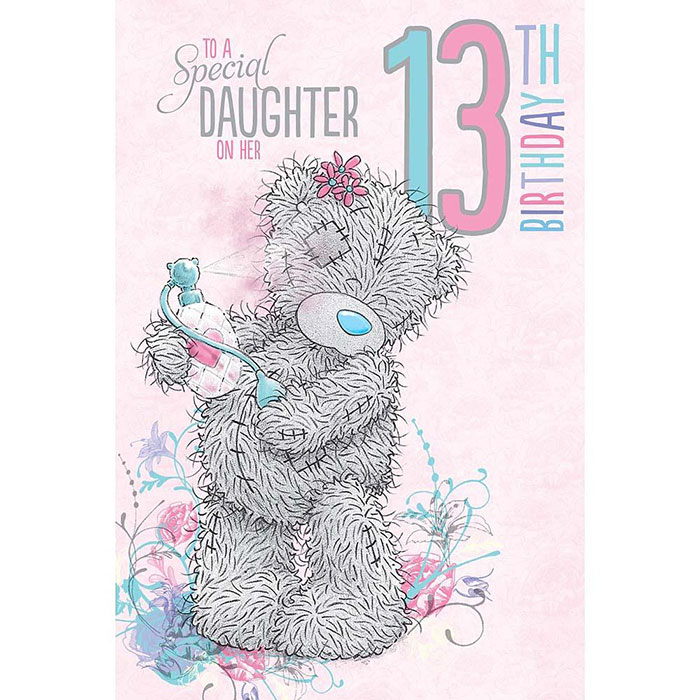 Daughter 13th Birthday Me To You Bear Card (a01ms261) : Me To You Bears 