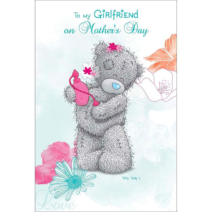 To My Girlfriend on Mothers Day Me to You Bear Card (M01MS023) : Me to ...