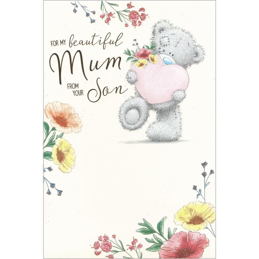 Mum From You Son Me to You Bear Mother's Day Card (MSM01066) : Me to ...
