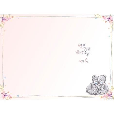 Bears Holding Daisy Handmade Me to You Bear Birthday Card (AHM01031 ...