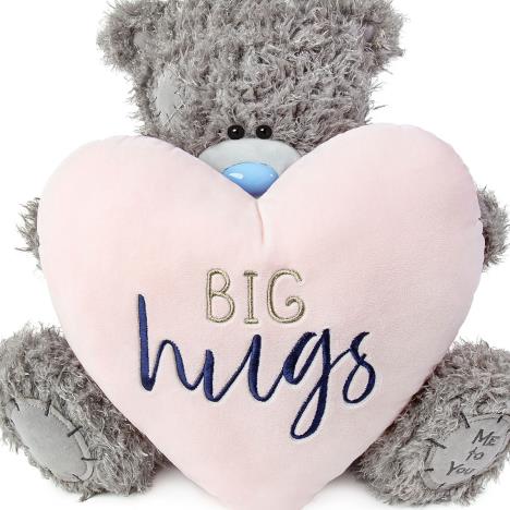 ME & YOU Love Gifts, I Love You Heart Teddy with I Love You Card and Rose  for Your Beloved.