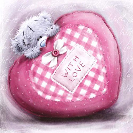 Tatty Teddy with Love Heart Me to You Bear Card A77QS086 Me to You Online