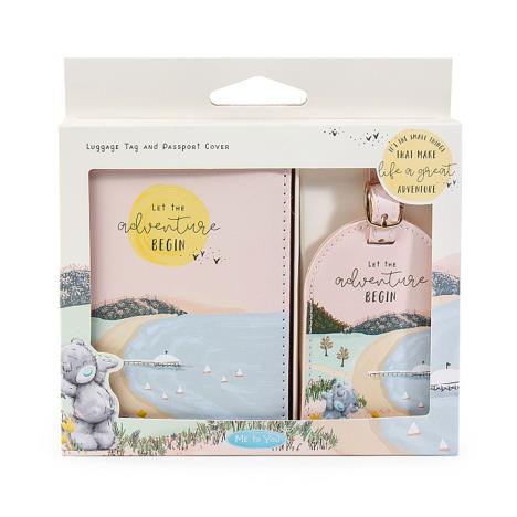 Passport and luggage tag gift set online