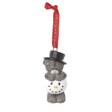 Dressed As Snowman Me To You Bear Tree Decoration G01R0726 Me to You Online