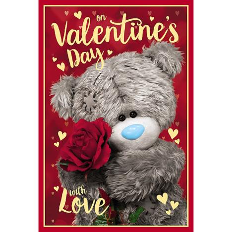 3D Holographic Holding Rose Me to You Valentine's Day Card (VLM93021 ...