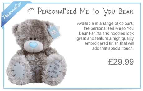 personalised teddy bears me to you